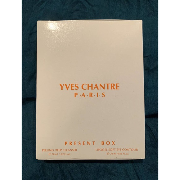 YVES CHANTRE PARIS Peeling Deep Cleanser + Lipogel Soft Eye Contour Set NIB - Picture 3 of 3